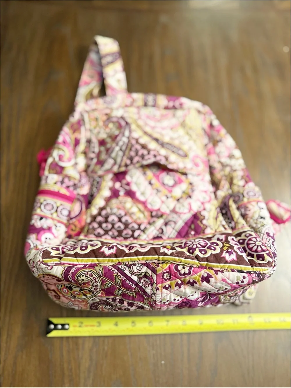 Vera Bradley Quilted Backpack — Very Berry Paisley | Retired Pattern - Picture 11 of 11